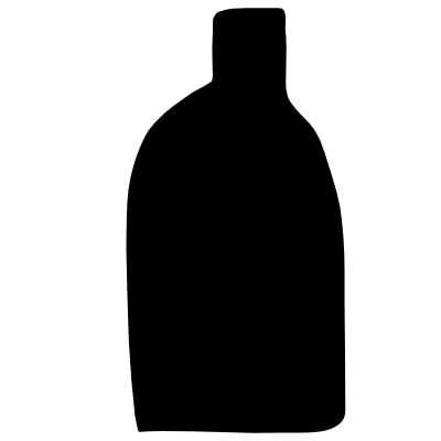 Shape Vase Bottle Element from Organica (Solid) Set