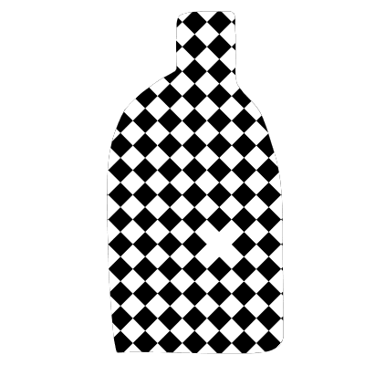 Shape Vase Bottle Element from Organica (Texturized) Set
