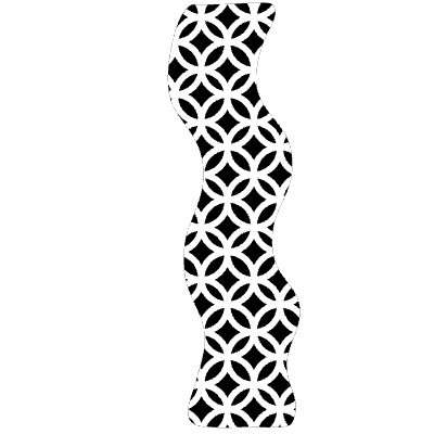 Shape Wave Curly Line Element from Organica (Texturized) Set