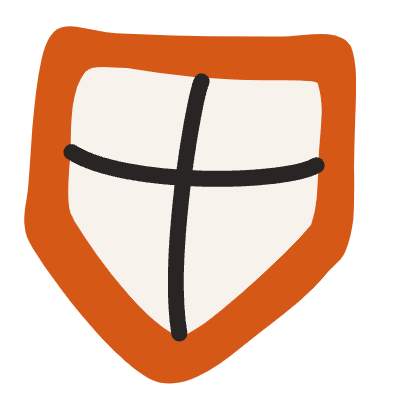 Shield Element from Doodles (Flat) Set