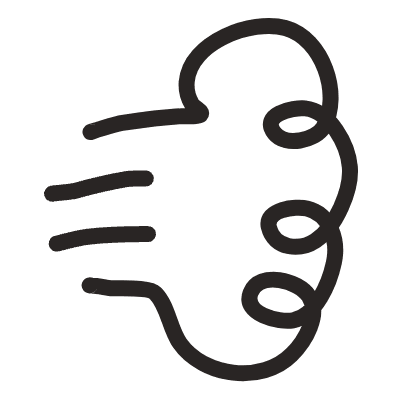 Smoke Element from Doodles (Monochrome) Set