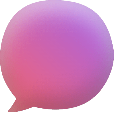 Speech Bubble Element from Inky (Gradient) Set