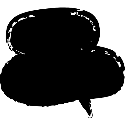 Speech Bubble Double Element from Inky (Solid) Set