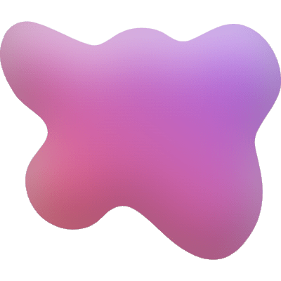 Splash Fat Round Element from Inky (Gradient) Set