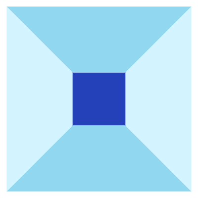 Square Element from 3D Motifs (Flat) Set