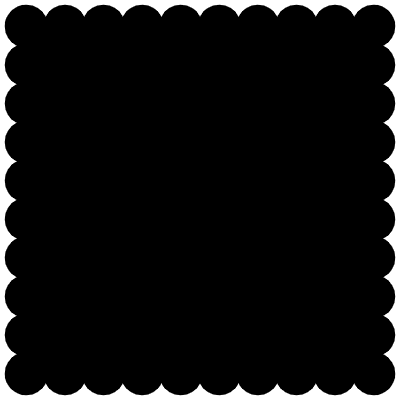 Square Frame Element from Geometrica (Solid) Set