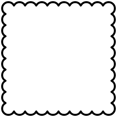 Square Frame Element from Geometrica (Line) Set