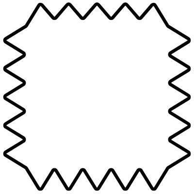 Square Stamp 1 Element from Geometrica (Duo) Set