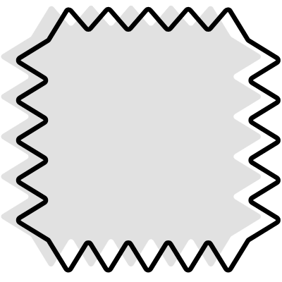 Square Stamp 1 Element from Geometrica (Combo) Set