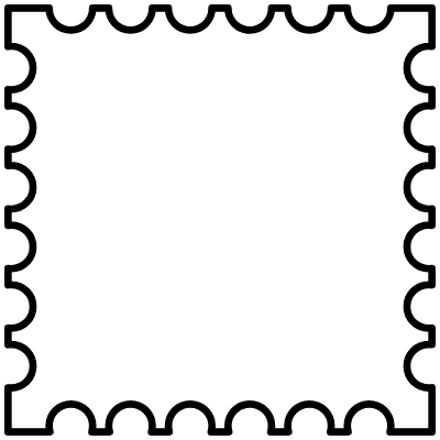 Square Stamp 2 Element from Geometrica (Duo) Set