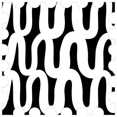 Square Stamp 2 Element from Geometrica (Texturized) Set