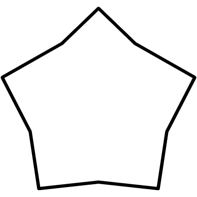 Star Flower Element from Geometrica (Line) Set