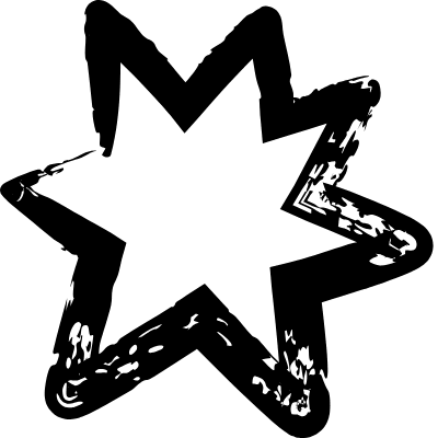 Star Spike Element from Inky (Brushes) Set