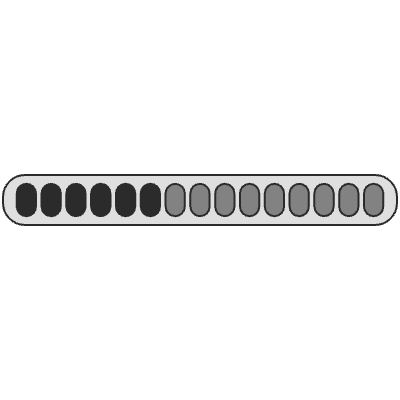 Status Pill Element from Cyber GUI Elements Set