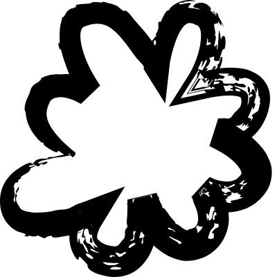 Sun Flower Element from Inky (Brushes) Set