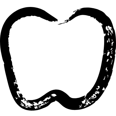 Tooth Wide Element from Inky (Brushes) Set