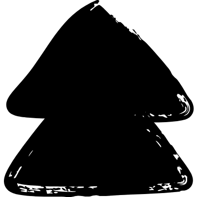Tree Arrow Shape Element from Inky (Solid) Set
