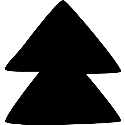 Tree Arrow Shape Element from Organica (Solid) Set