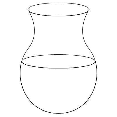 Vase Element from 3D Motifs (Line) Set