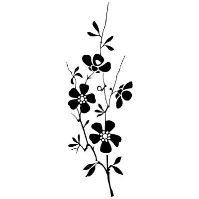 Vintage Chic Fleurons 09 Element from Fleurons Ornaments Set