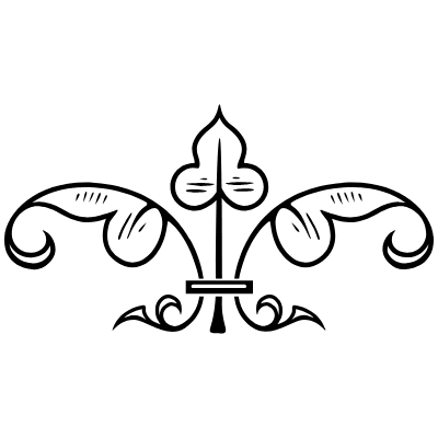 Vintage Chic Fleurons 47 Element from Fleurons Ornaments Set