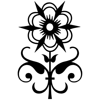 Vintage Chic Fleurons 65 Element from Fleurons Ornaments Set