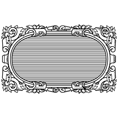 Vintage Chic Frame 02 Element from Vintage Motifs Set