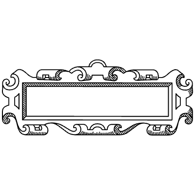 Vintage Chic Frame 09 Element from Vintage Motifs Set