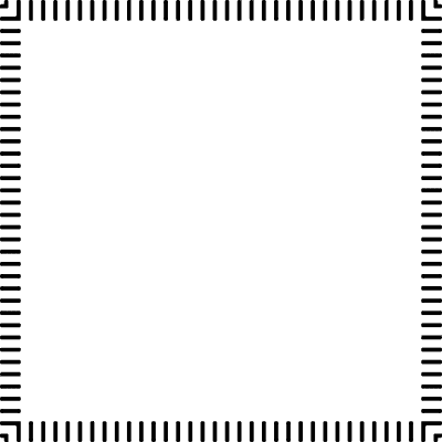 Vintage Dashed Frame 18 Element from Vintage Frame (Essential) Set