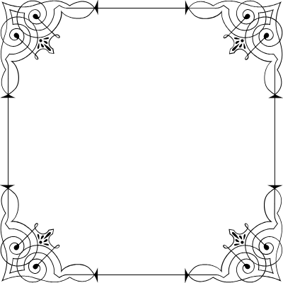 Vintage Frame Ornament 08 Element from Vintage Frames (Ornamental Squares) Set