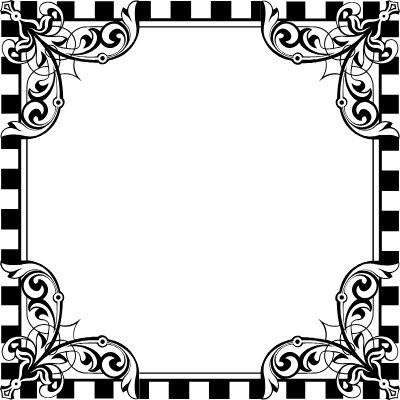 Vintage Frame Ornament 104 Element from Vintage Frames (Ornamental Squares) Set