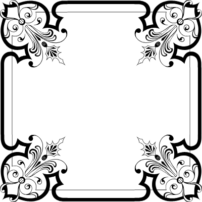 Vintage Frame Ornament 36 Element from Vintage Frames (Ornamental Squares) Set