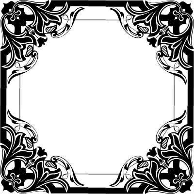 Vintage Frame Ornament 37 Element from Vintage Frames (Ornamental Squares) Set