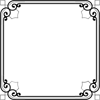 Vintage Frame Ornament 43 Element from Vintage Frames (Ornamental Squares) Set