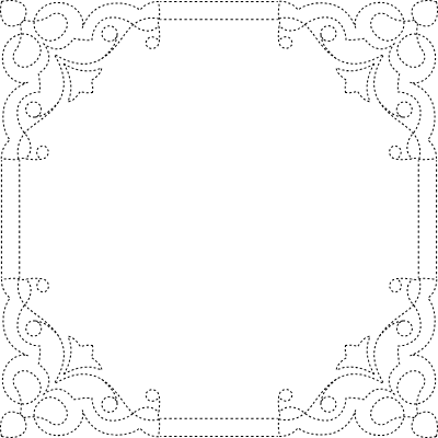 Vintage Frame Ornament 65 Element from Vintage Frames (Ornamental Squares) Set