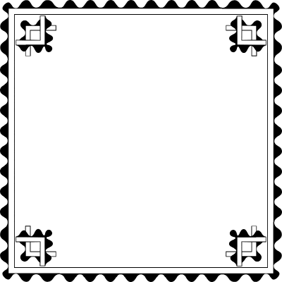 Vintage Frame Ornament 98 Element from Vintage Frames (Ornamental Squares) Set