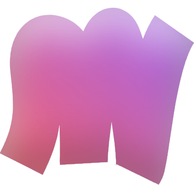 Wave Arch Line Element from Inky (Gradient) Set