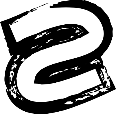 Zigzag Wave Line Curve Element from Inky (Brushes) Set