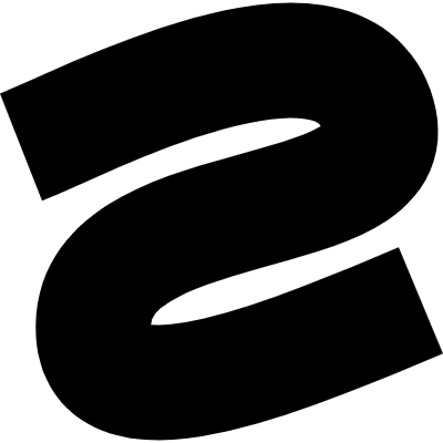 Zigzag Wave Line Curve Element from Organica (Solid) Set