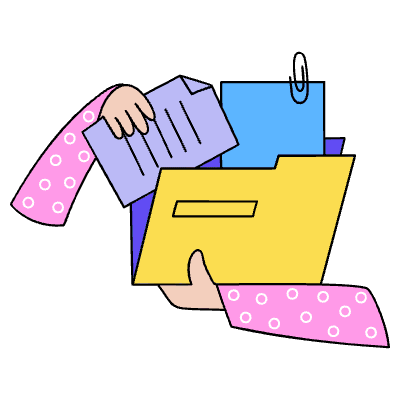 Being Productive Illustration from Dhaka Set