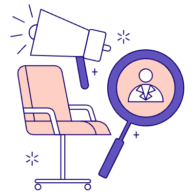 Hiring 2 Illustration from Bangalore - Pro Set