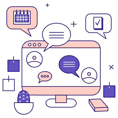 Office Chat 3 Illustration from Bangalore - Pro Set