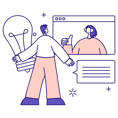 Remote Team 2 Illustration from Bangalore - Pro Set