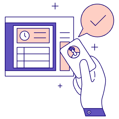 Time In For Work 2 Illustration from Bangalore - Pro Set