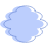 Abstract Cloud Vertical Element from Geometric shapes Set