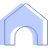 Abstract House Element from Geometric shapes Set