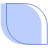 Abstract Oval Sharp Element from Geometric shapes Set