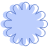 Circle Flower Element from Geometric shapes Set