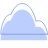 Cloud Half Element from Geometric shapes Set
