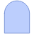Abstract Arch Element from Geometric shapes Set